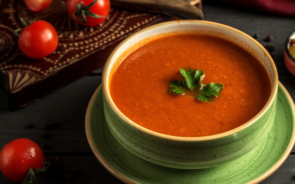 sopa de verduras pura para adelgazar adecuadamente